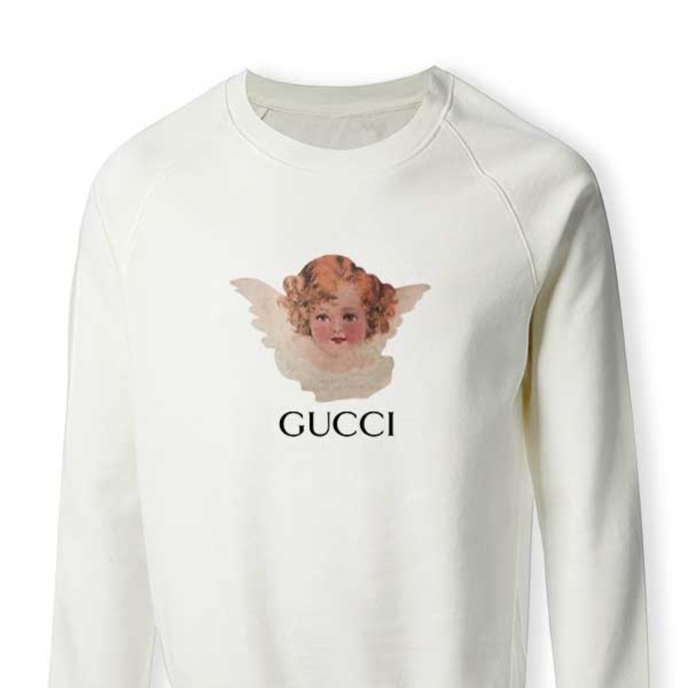 Angel Baby Painting Gucci Sweatshirt Hoodie